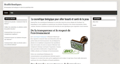 Desktop Screenshot of healthboutiques.eu